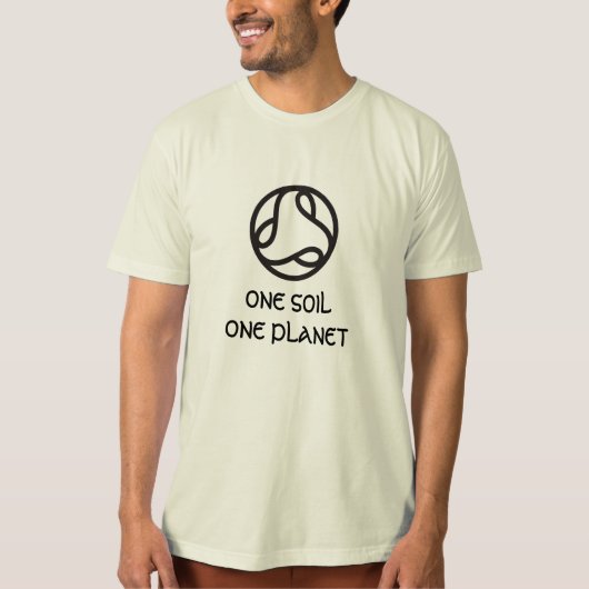 ÉÉN BODEM ÉÉN PLANET T-SHIRT (Voorkant)