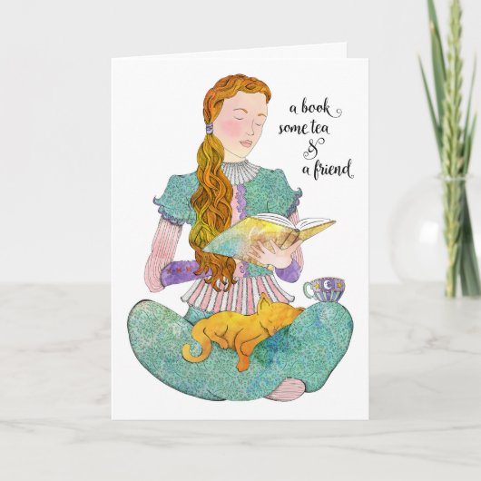 Een boek en een Kaart van de Vriend (Voorkant)