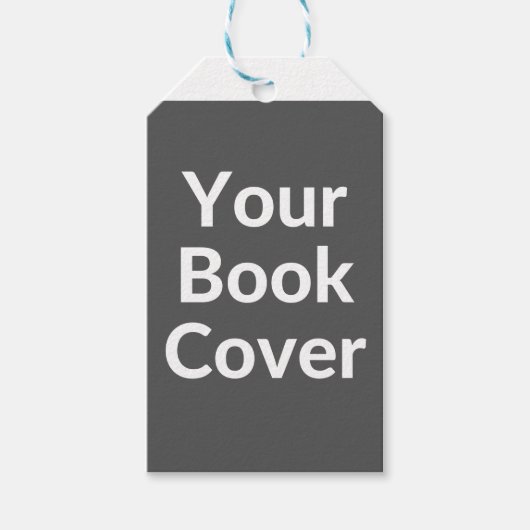 Een boek Endorsement Bladwijzer met lint Hole Cadeaulabel (Voorkant)