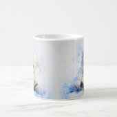 Een boek in Bedtime - een schattig teddybeer ontwe Koffiemok (Center)