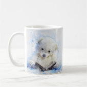 Een boek in Bedtime - een schattig teddybeer ontwe Koffiemok (Links)