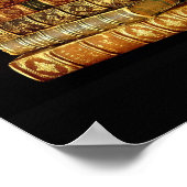 Een boek is een geschenk dat je opnieuw kunt opene poster (Hoek)