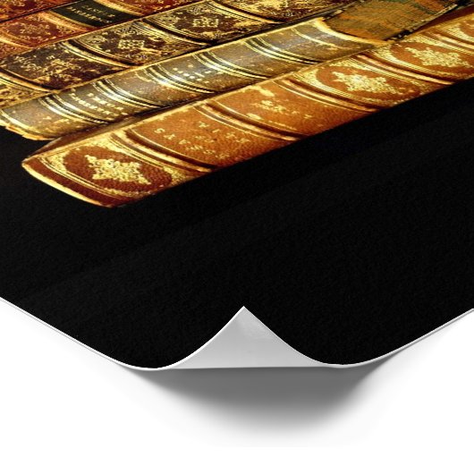 Een boek is een geschenk dat je opnieuw kunt opene poster (Hoek)