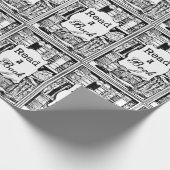 Een boek lezen cadeaupapier (Hoek)