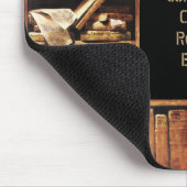 Een boek lezen muismat (Hoek)