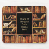 Een boek lezen muismat (Voorkant)