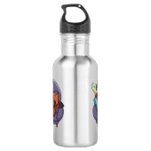 Een boek lezen op een sofa | Achterkleur kiezen Waterfles (Achterkant)