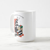 Een boek per dag houdt de werkelijkheid weg - Read Koffiemok (Voorkant links)