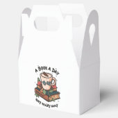 Een boek per dag houdt Reality weg Bedankdoosjes (Geopend)