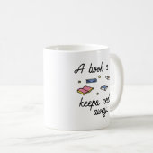 Een boek per dag koffiemok (Voorkant rechts)