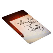 Een boek schrijven is een voltijdse waanzin magneet (Rechterzijde)