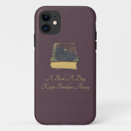 Een boek van een dag houdt de boretheid weg Case-Mate iPhone case