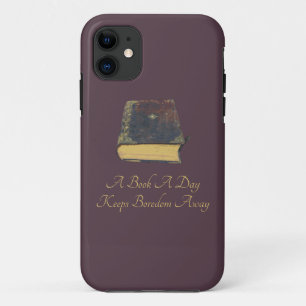 Een boek van een dag houdt de boretheid weg Case-Mate iPhone case