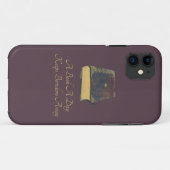 Een boek van een dag houdt de boretheid weg Case-Mate iPhone case (Achterkant (horizontaal))