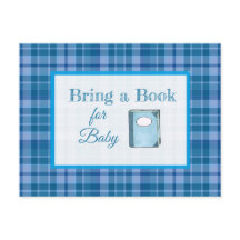 Een boek voor een Baby shower voor Baby meenemen