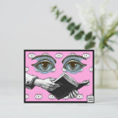 Een boek voor het Briefkaart van de koning (Staand voorkant)