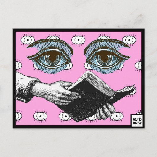 Een boek voor het Briefkaart van de koning (Voorkant)