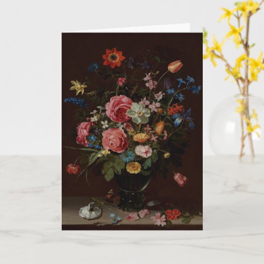 Een boeket bloemen van Peeters: Blank Kaart (Gele Bloem)