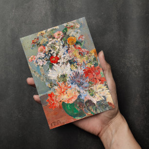 Een boeket van zomerbloemen   August Rieger