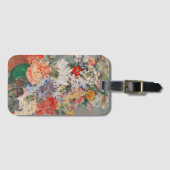 Een boeket van zomerbloemen | August Rieger Bagagelabel (Voorkant (horizontaal))
