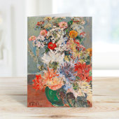 Een boeket van zomerbloemen | August Rieger Kaart