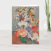Een boeket van zomerbloemen | August Rieger Kaart (Voorkant)