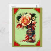 Een boeket voor je! Vanaf 1885. Briefkaart (Voorkant / Achterkant)