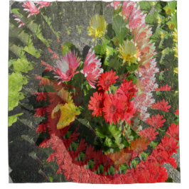 Een boeket voor jou..... douchegordijn