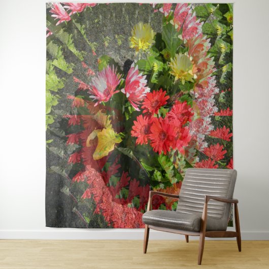 Een boeket voor jou..... wandkleed (In situ)