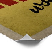 Een boekteken zou beter  het Boek van WPA zijn Poster (Hoek)