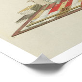 Een boekverkoper, bord 6 uit 'The Costume of China Poster (Hoek)