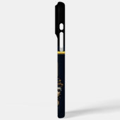 Een boer die naar bizons neigt in gouden velden bi Case-Mate iPhone case (Achterkant / Links)