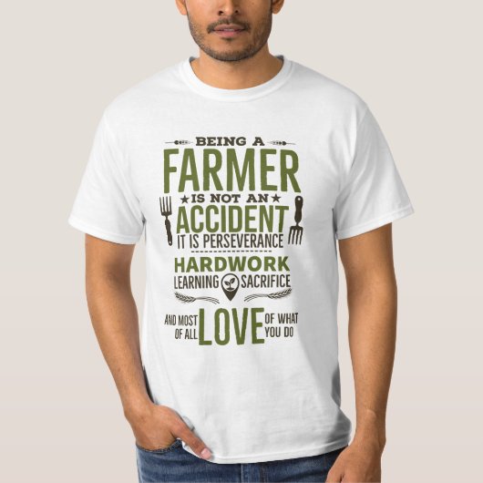 Een boer zijn t-shirt (Voorkant)
