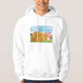 Een Boerderij afdrukken Hoodie (Voorkant)