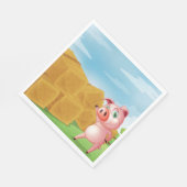 Een Boerderij afdrukken Servet (Hoek)