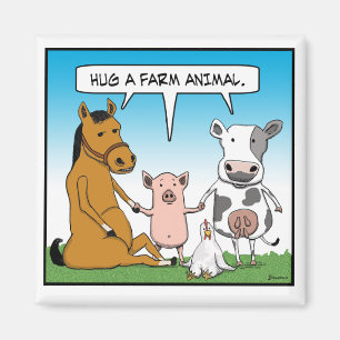 Een Boerderij bestellen Magneet