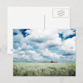 Een boerderij briefkaart (Voorkant / Achterkant)