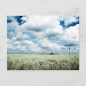 Een boerderij briefkaart (Voorkant)