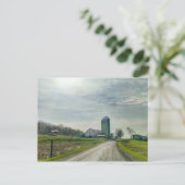 een boerderij in de Vingermeren van de deelstaat N Briefkaart (Staand voorkant)