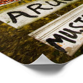 Een boerderij in Holderness, New Hampshire. Poster (Hoek)