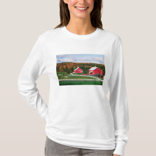 Een boerderij in Vermont nabij Peacham. VRIJGAVE T-shirt