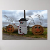 Een boerderij Kerstposter Poster (Voorkant)
