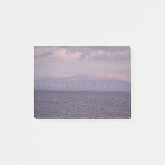 een Boerderij van de wind op het Ierse Zee bij Liv Post-it® Notes