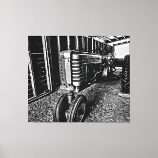 Een boerfenis canvas afdruk