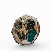 Een boho  leuke zwangerschapsaankondiging fotoblokken (Links)