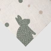Een Boho Pasen Serie Design #3 Tissuepapier (Detail)