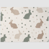 Een Boho Pasen Serie Design #3 Tissuepapier (Voorkant)