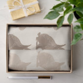 Een Boho Pasen Serie Design #5 Tissuepapier (Geschenk)