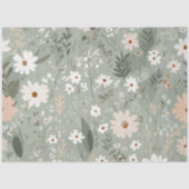 Een Boho Pasen Serie Design #8 Tissuepapier (Voorkant)