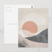 Een Boho-wereld Briefkaart (Voorkant / Achterkant)